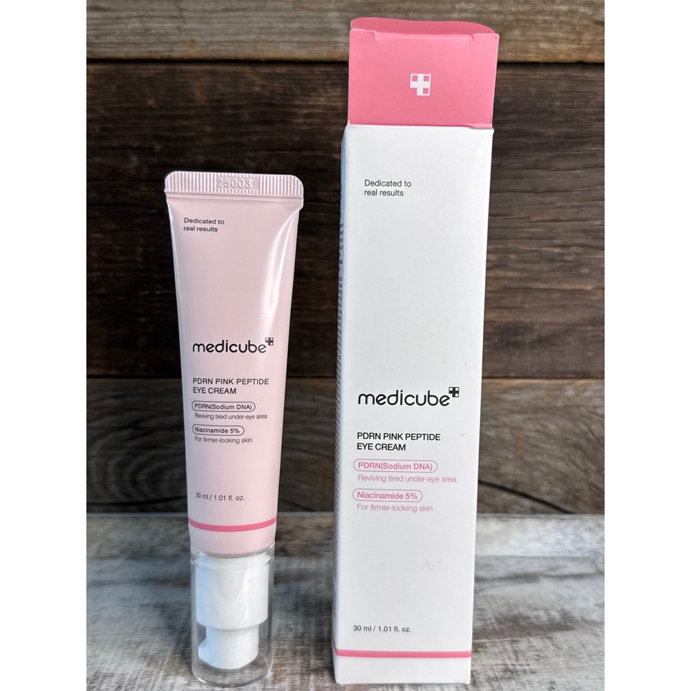 Medicube PDRN Pink‎ Peptide Eye Cream | Dark Circle Lift | 30ml NIB | MSRP $36